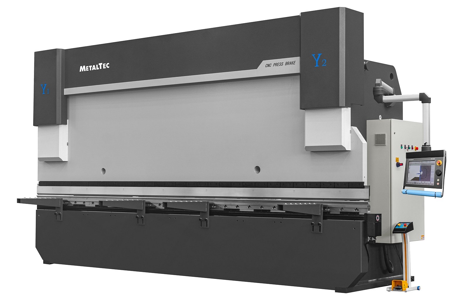 Листогибочные гидравлические прессы с ЧПУ большого тоннажа MetalTec HBC 1200/6000