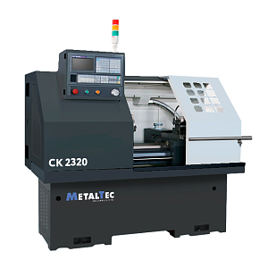Токарный станок c ЧПУ с прямой станиной MetalTec CK 2320 (пневм. патрон)