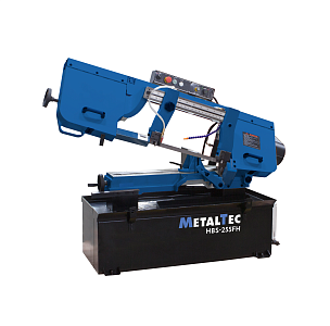 Ручной ленточнопильный станок для резки металла MetalTec HBS 255 FH